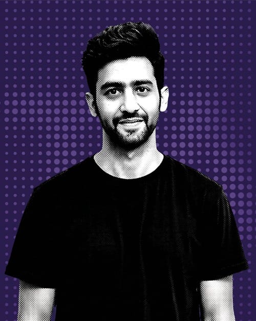 Portrait of Tarash, Senior Graphic Designer